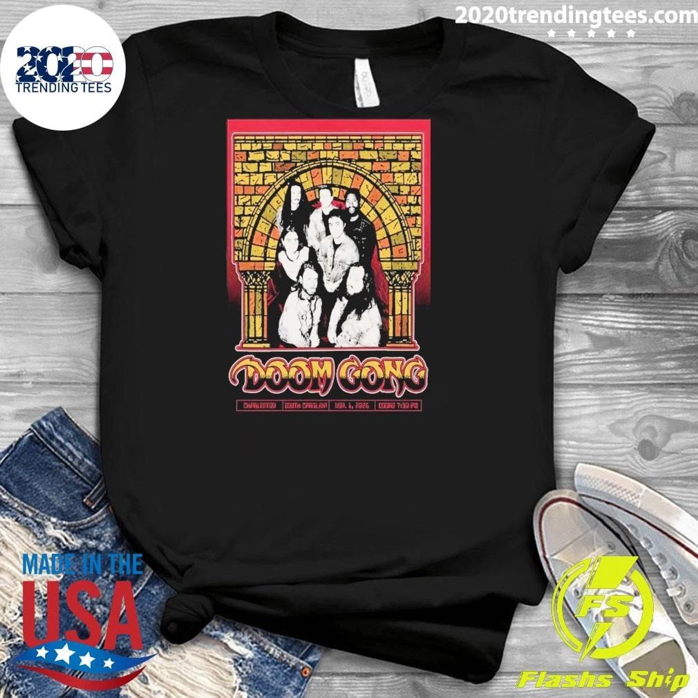 Doom Gong Novemebr 1 2026 In Charleston SC Poster Shirt