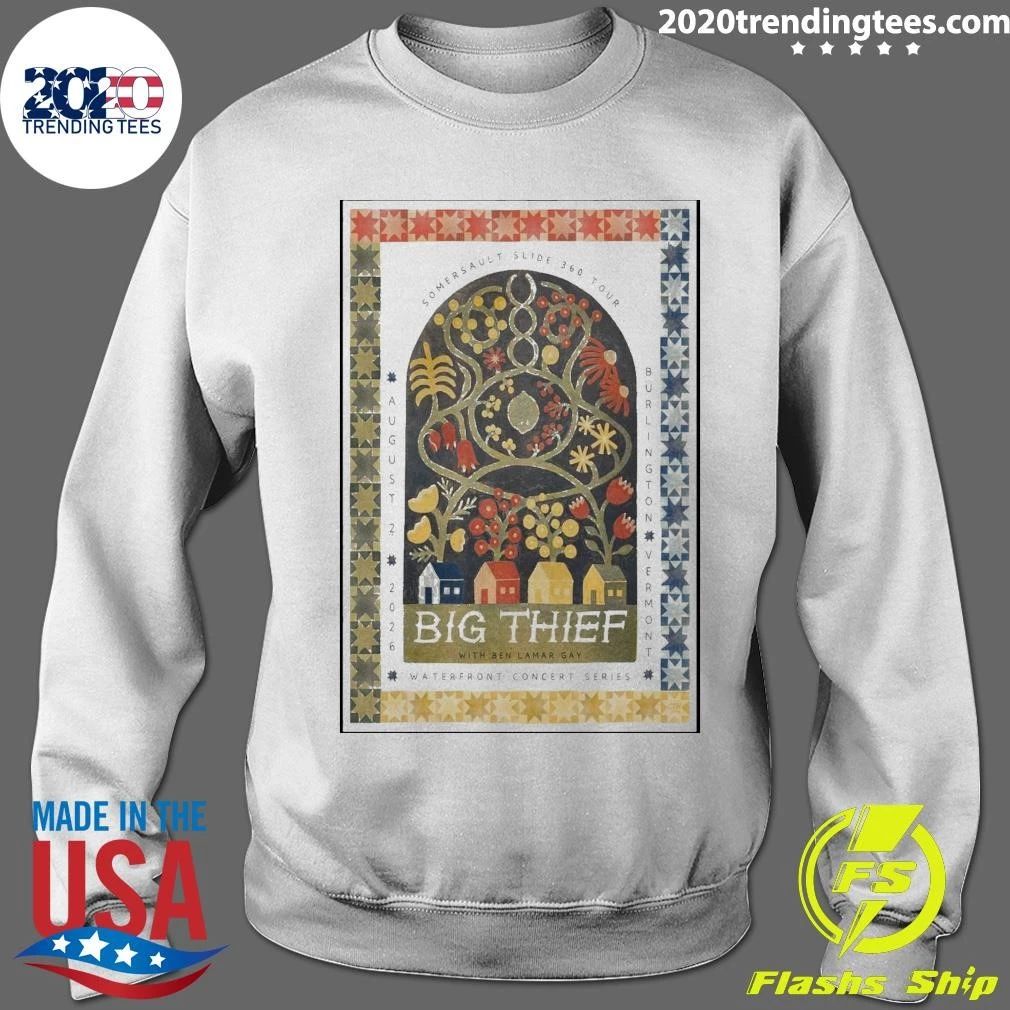 Burlington Vermont August 2 2026 Big Thief Live Event Shirt