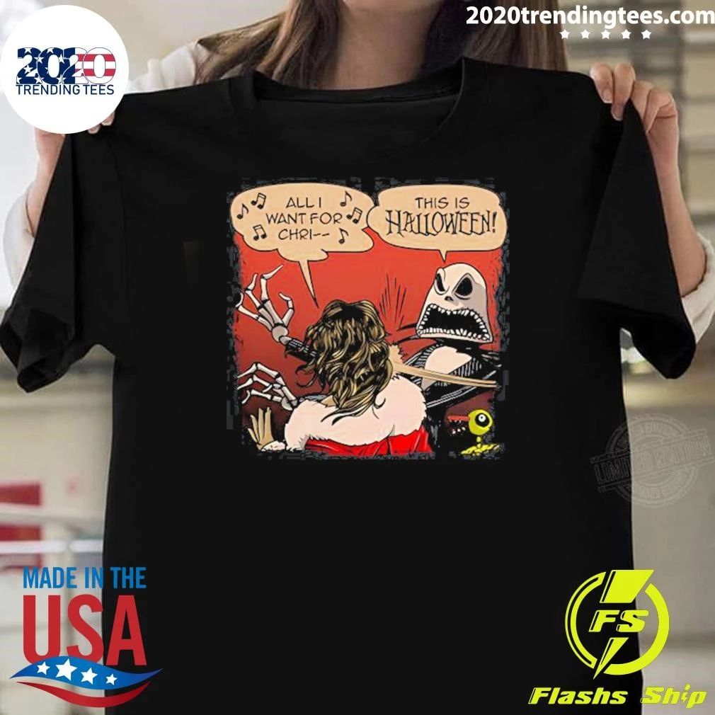 Pretty The Slap All I Want For Christmas Is Halloween Shirt