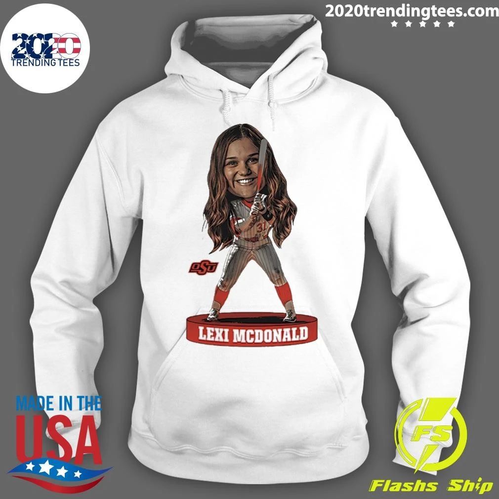 Lexi Mcdonald Oklahoma State Softball Player Caricature Shirt