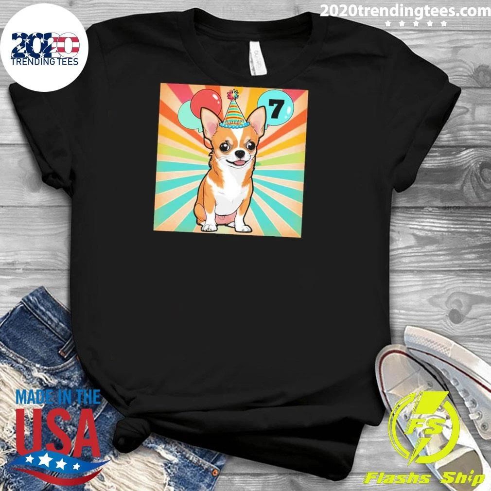 Dog Personalized Chihuahua Birthday Shirt
