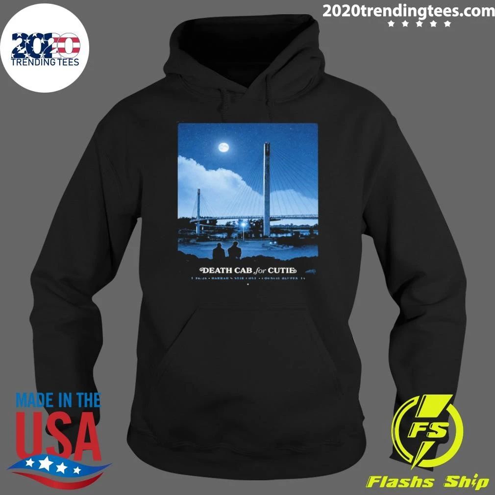 Death Cab For Cutie Council Bluffs, Ia 2026 Shirt