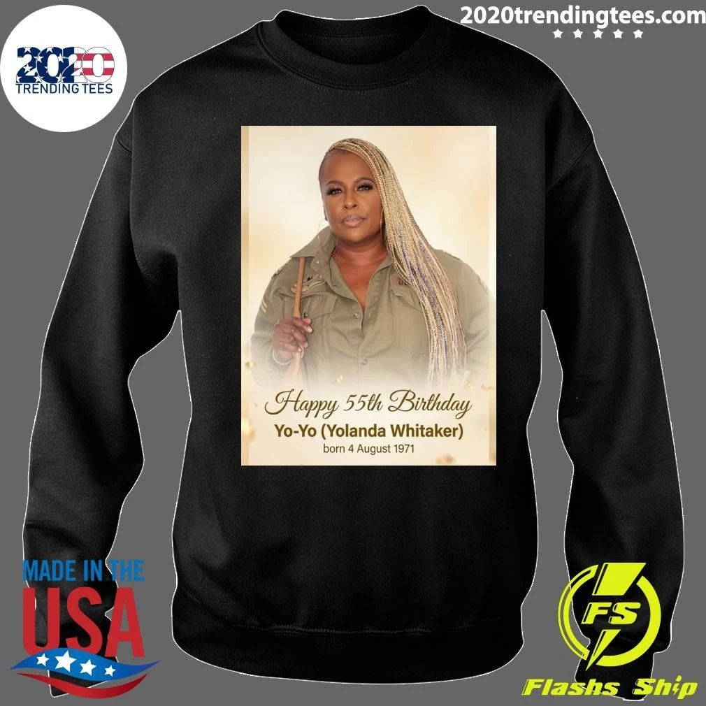 Happy 55th Birthday Yo-Yo Yolanda Whitaker Shirt