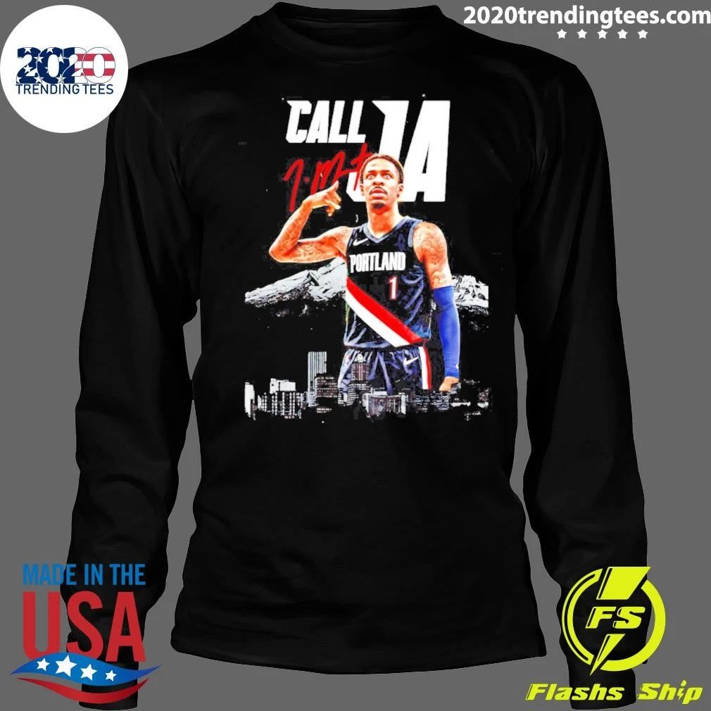 Ja Morant Portland Trail Blazers Call Ja Shirt