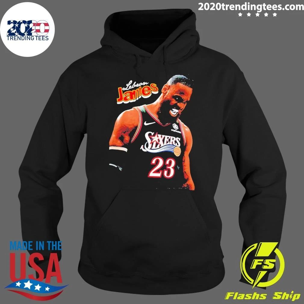 Lebson James Philadelphia 76ers Scream Bootleg Shirt