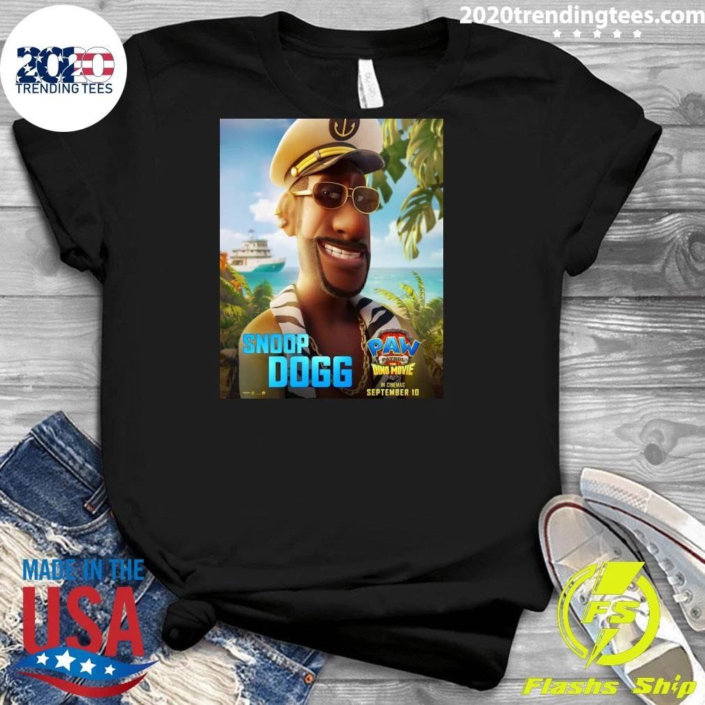Snoop Dogg Paw Patrol The Dino Movie Poster 2026 Animated Film Shirt