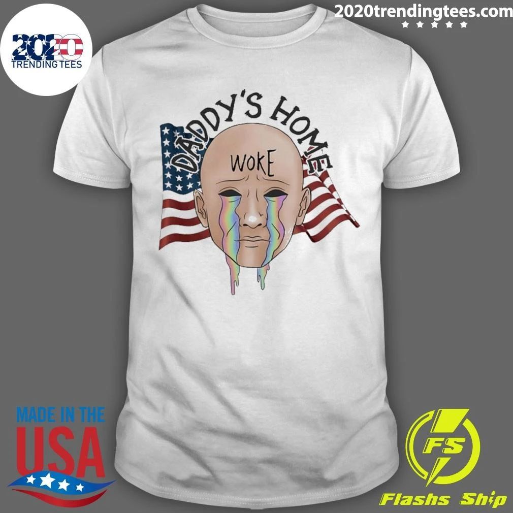 Daddy’s Home Woke Tom Cry Caricature Shirt