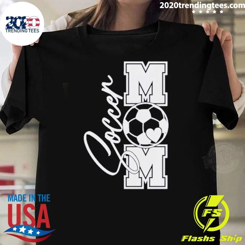 Soccer Mom Kids Name & Number Shirt
