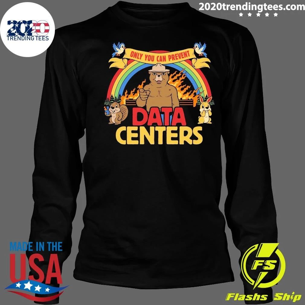 Bear Only You Can Prevent Data Centers Tee Shirt