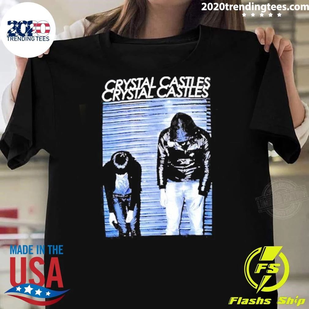 Crystal Castles Electronic Synth-pop Indie Shirt