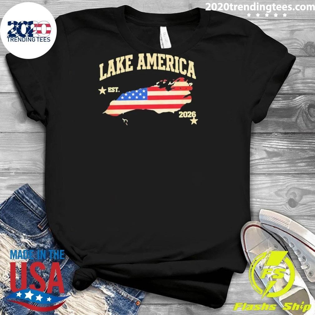 Lake America Est. 2026 Map Shirt