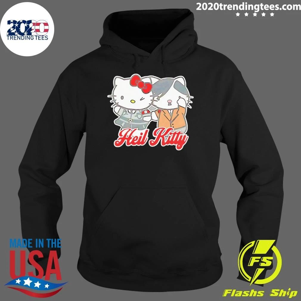Heil Kitty Funny Parody Graphic Shirt