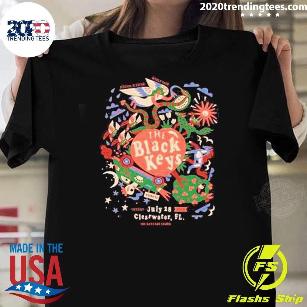 The Black Keys Clearwater FL At The BayCare Sound In Clearwater FL On July 28 2026 Shirt
