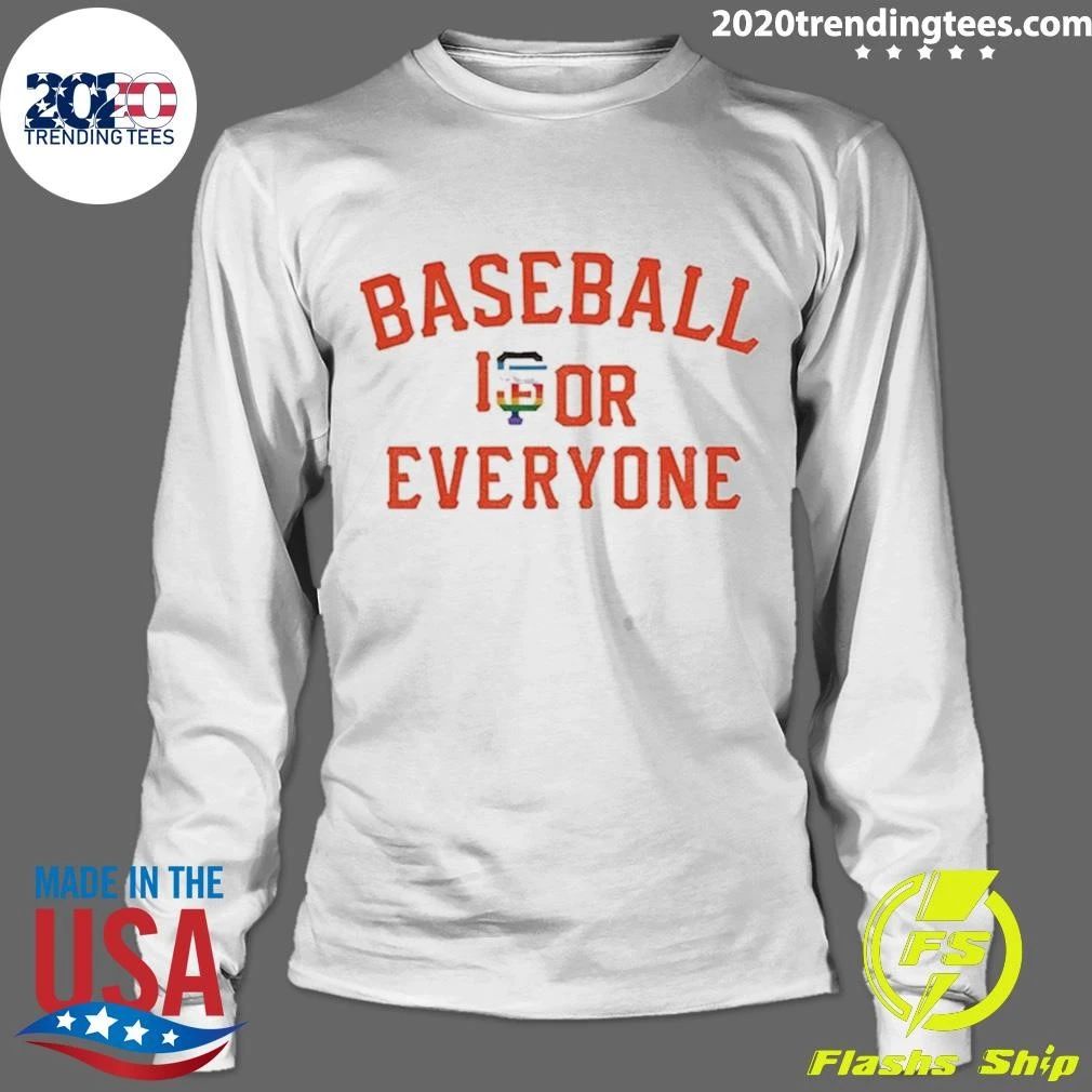 San Francisco Giants Baseball Is For Everyone Lgbt Pride Shirt