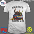 Adventures of Bigfoot & Alien Shirt