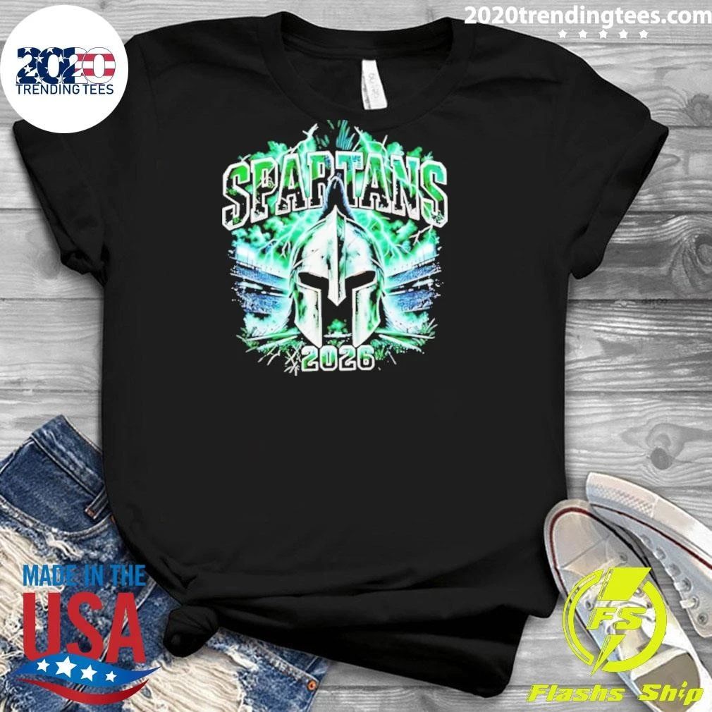 Spartans 2026 Football Helmet Shirt