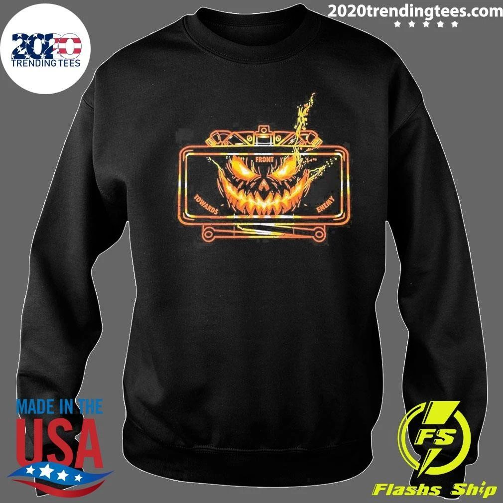 Front Towards Enemy Pumpkin Jack O Lantern Shirt