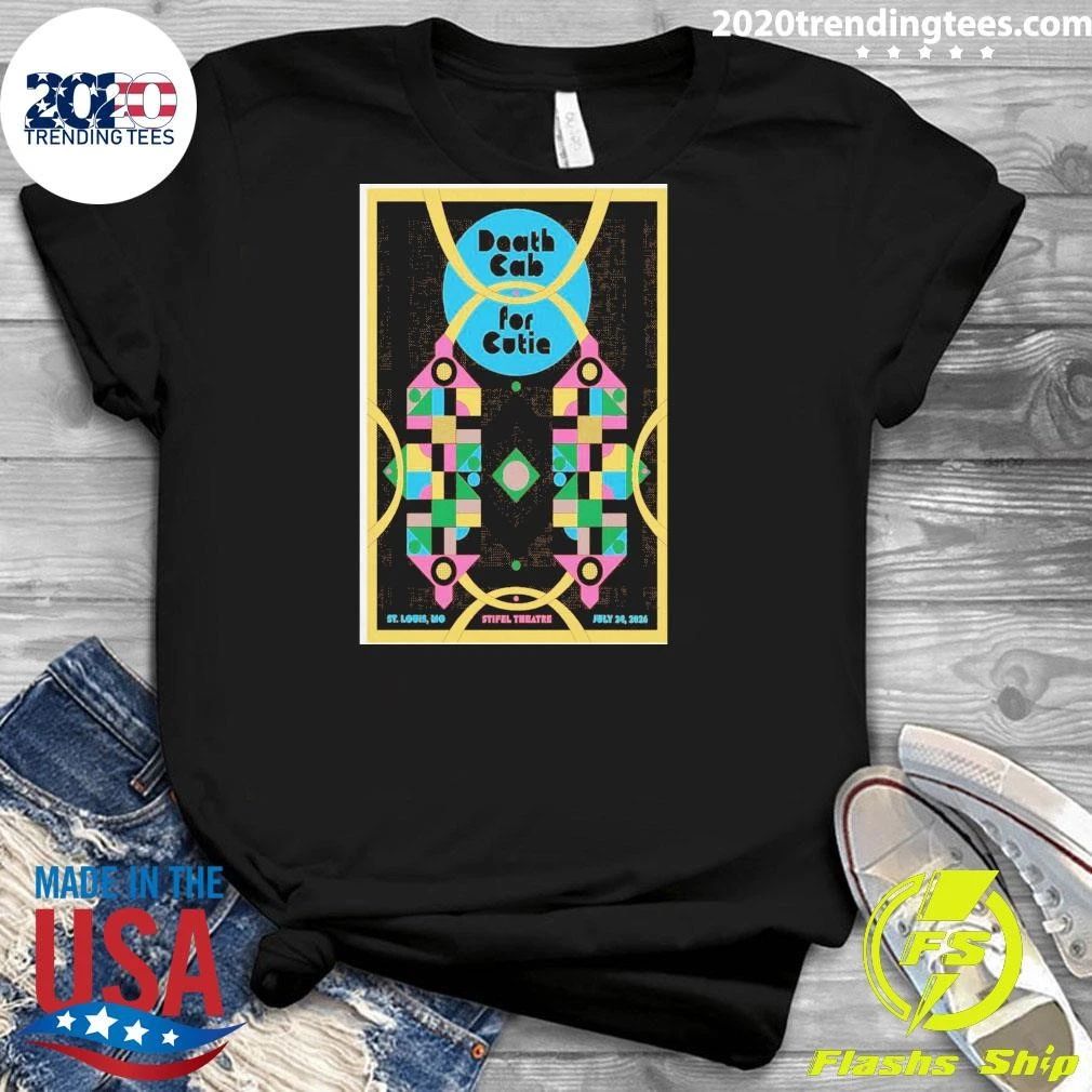 Death Cab For Cutie July 24 2026 Stifel Theatre. St Louis Shirt