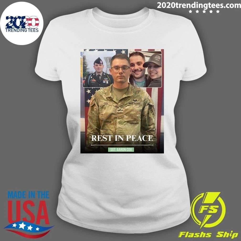 Rest In Peace SGT. Aaron Cox Shirt