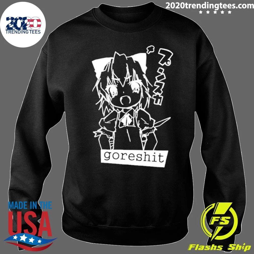 Goreshit Anime Girl Breakcore Electronic Shirt