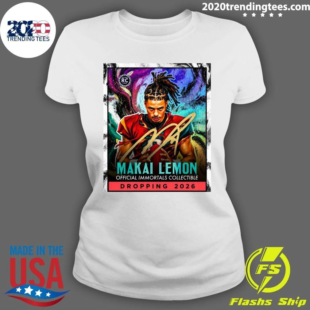 Makai Lemon Official Immortals Collectible Dropping 2026 Signature Shirt