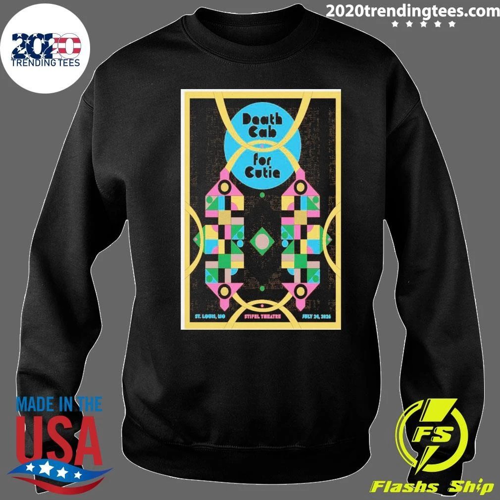 Death Cab For Cutie July 24 2026 Stifel Theatre. St Louis Shirt