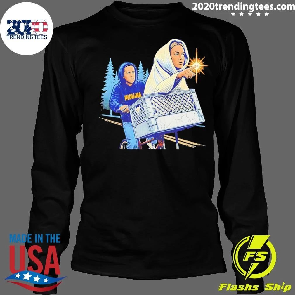 Sophie Cunningham And Caitlin Clark E.t. The Extra-terrestrial Indiana Fever Basketball 2026 Shirt