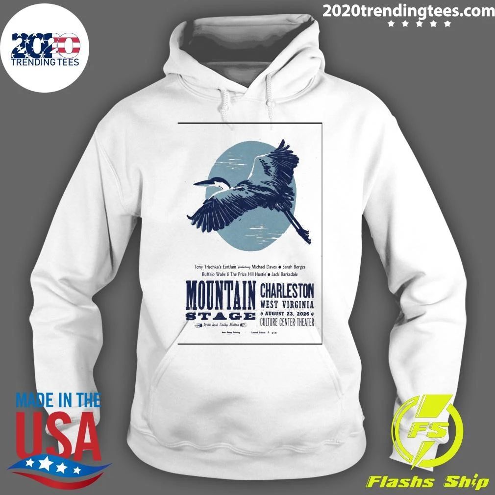 Mountain Stage Charleston Wv 2026 Shirt