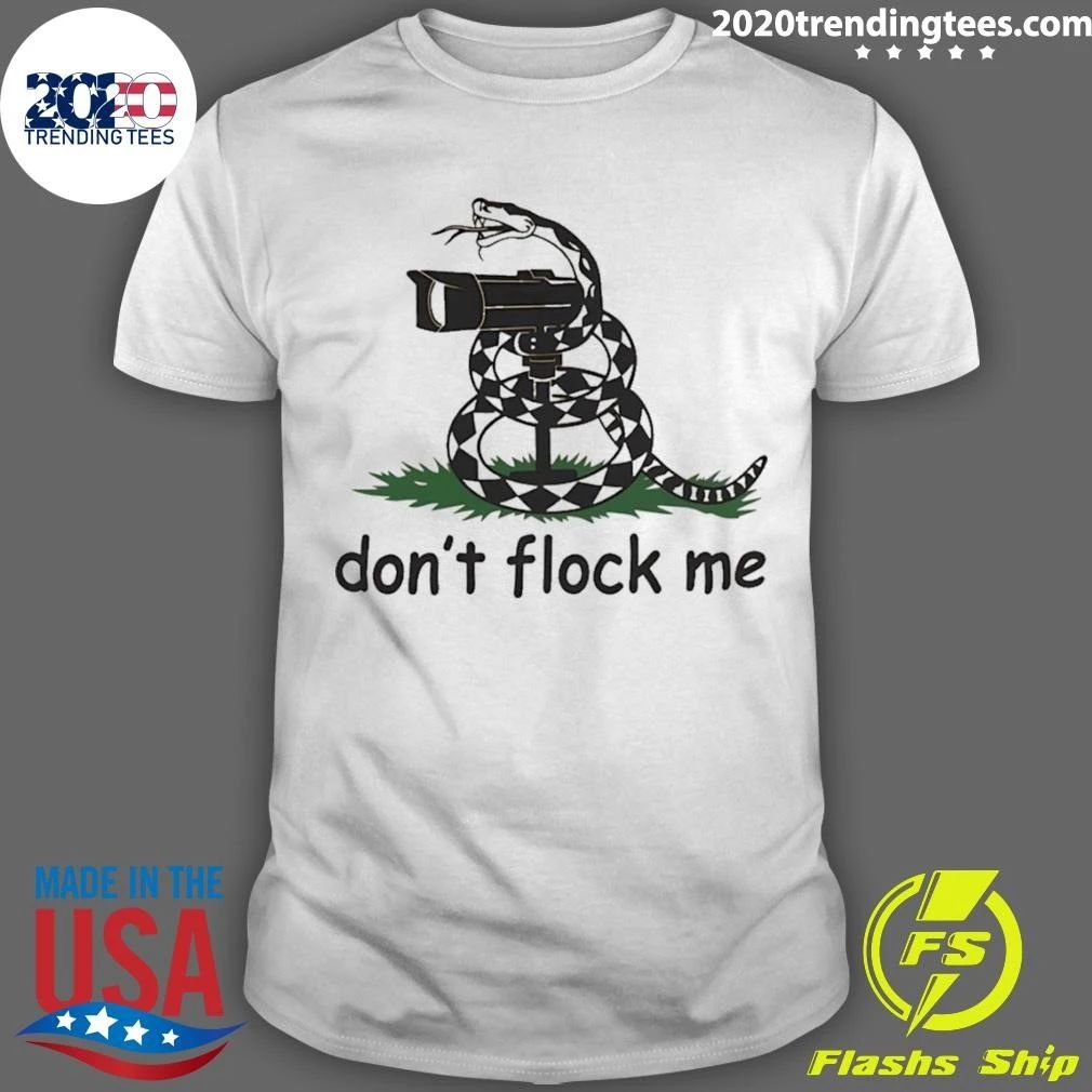 Snake Don’t Flock Me Don’t Tread On Me 2026 Shirt