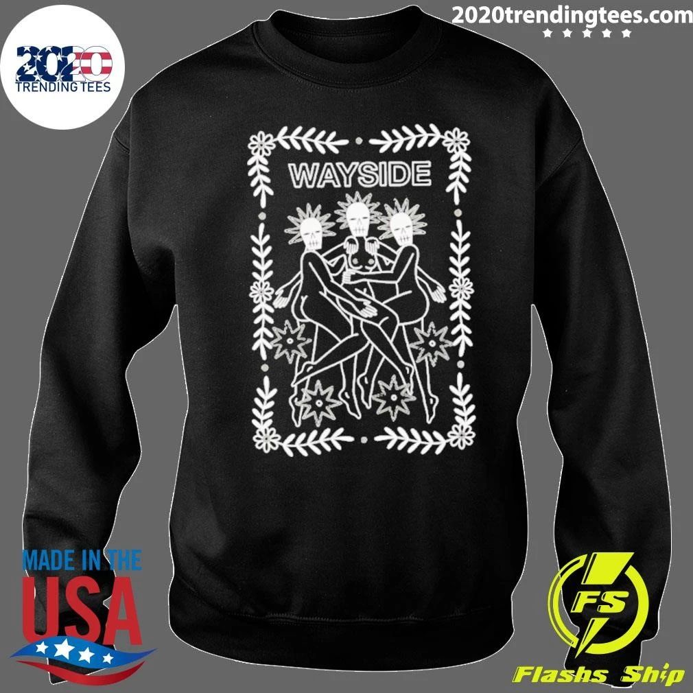 Wayside Ghosts Occult Gothic Skeleton Shirt