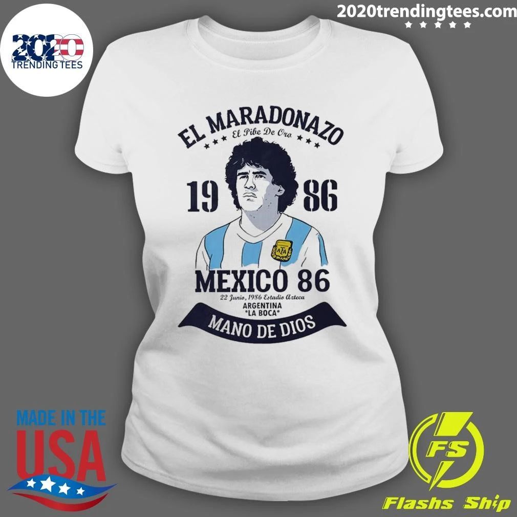 Diego Maradona Mexico 1986 Shirt