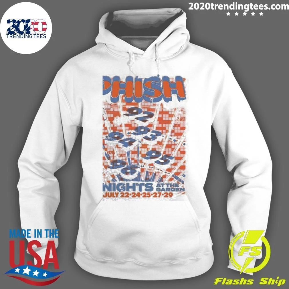 Phish Dry Goods Five Nights At Madison Square Garden New York City 2026 From July 22 To 29 2026 Shirt