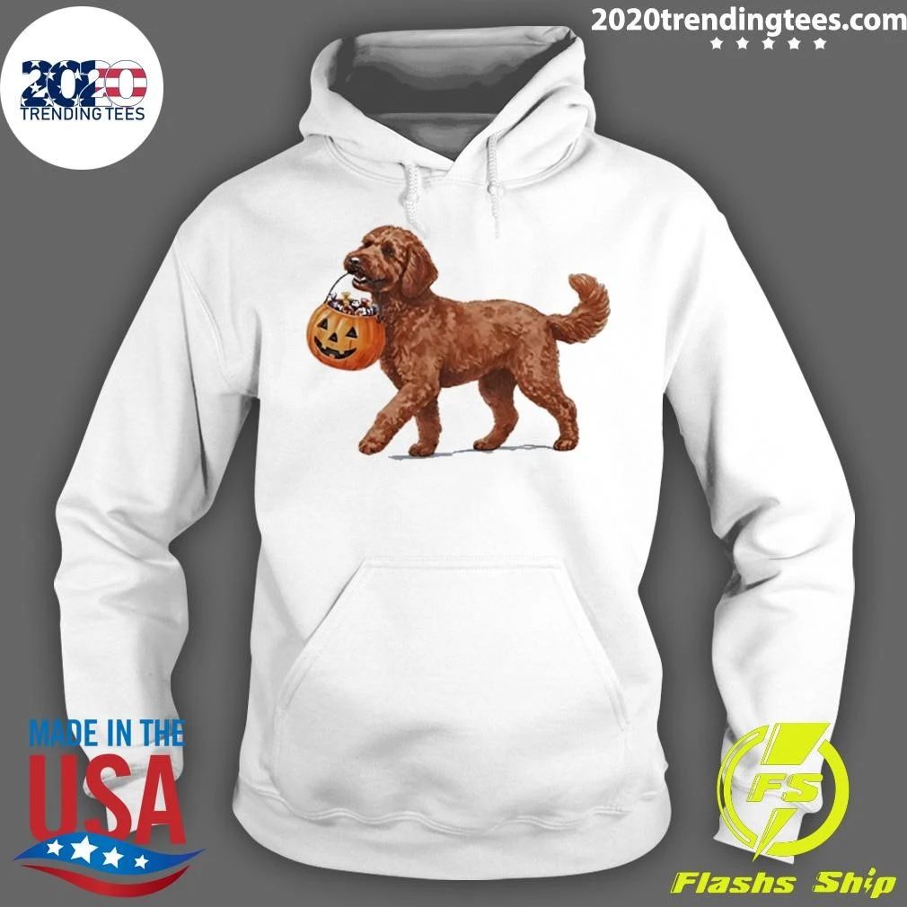 Goldendoodle Halloween Spooky Dog 2026 Shirt