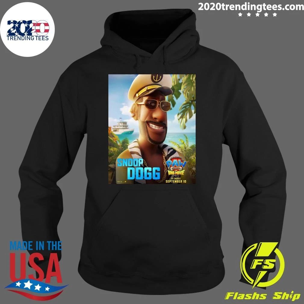Snoop Dogg Paw Patrol The Dino Movie Poster 2026 Animated Film Shirt