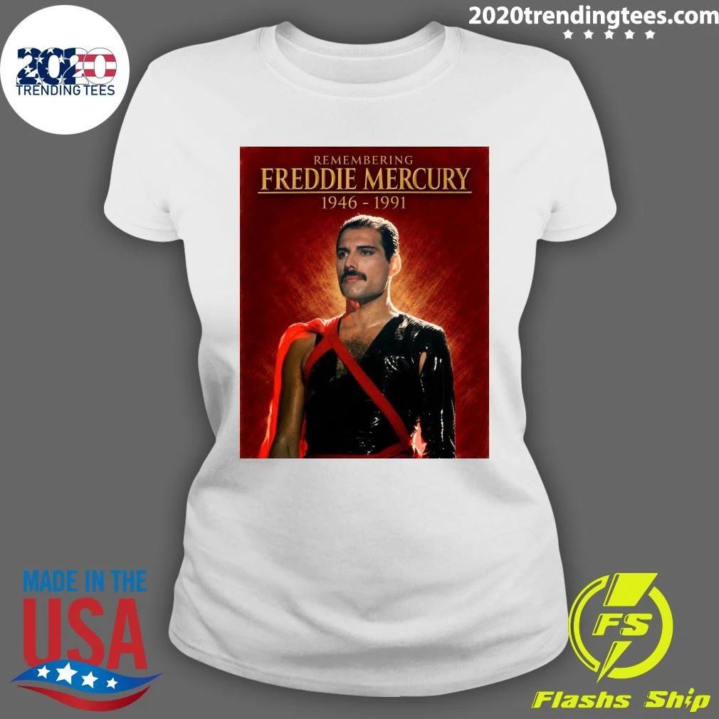 Remembering Freddie Mercury On What Would Have Been His 80th Birthday Shirt