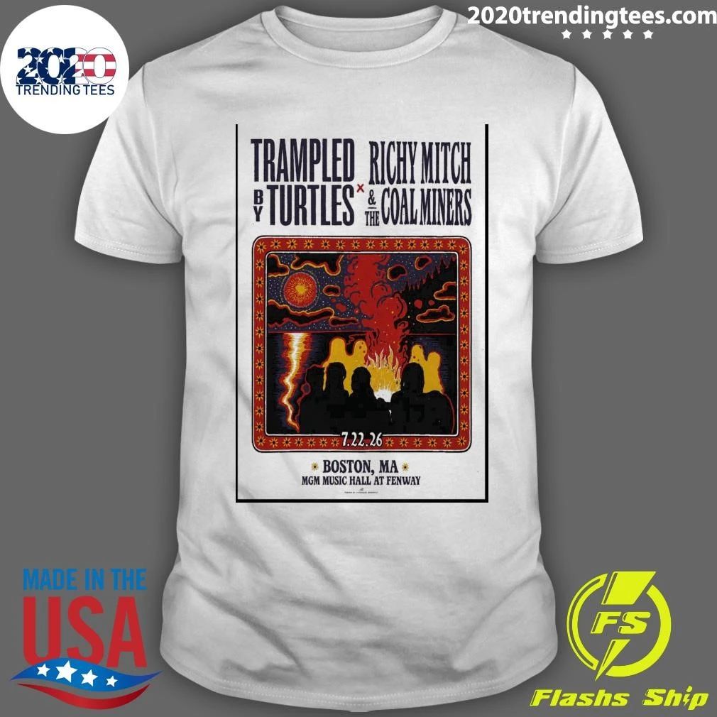 Trampled By Turtles July 25 2026 Schenectady Shirt