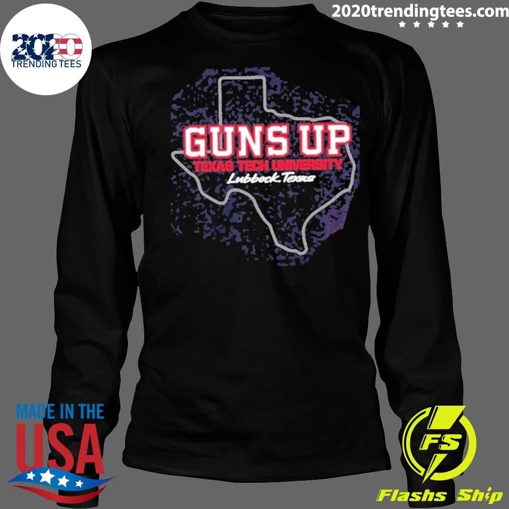 Tech University Guns Up Lubbock Texas Shirt