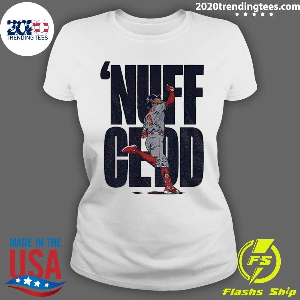 Ceddanne Rafaela ‘nuff Cedd Boston Baseball Shirt