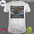Bigfoot & Alien Hang Gliding Higher Vibes Never Problems Just Bigfoot And Alien And The Wind Shirt