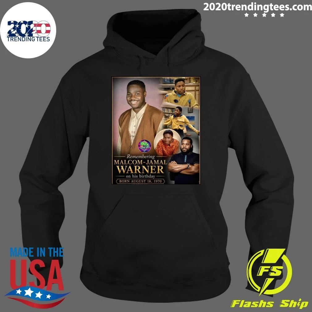 Remembering Malcom-Jamal Warner On His Birthday Born August 1970 Shirt