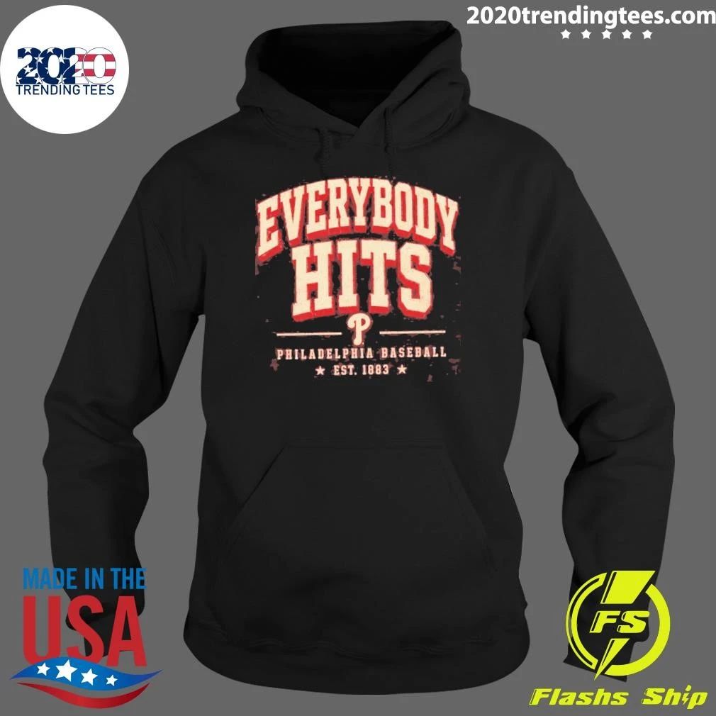 Philadelphia Phillie Est 1983 Everybody Hits Shirt