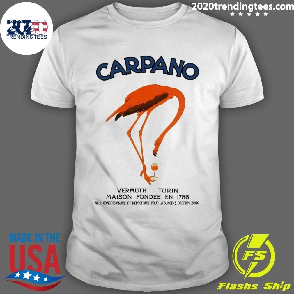 Carpano Vermouth 1930s Italian Vintage Shirt