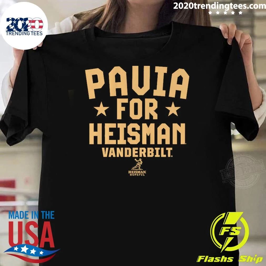 Vanderbilt Football Diego Pavia for Heisman Shirt