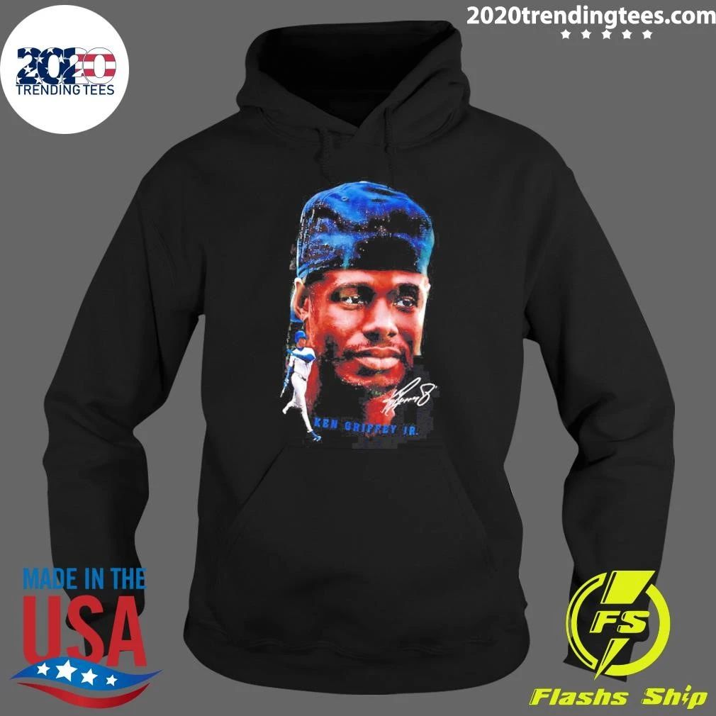 Ken Griffey Jr Big Head Graphic Signature Shirt