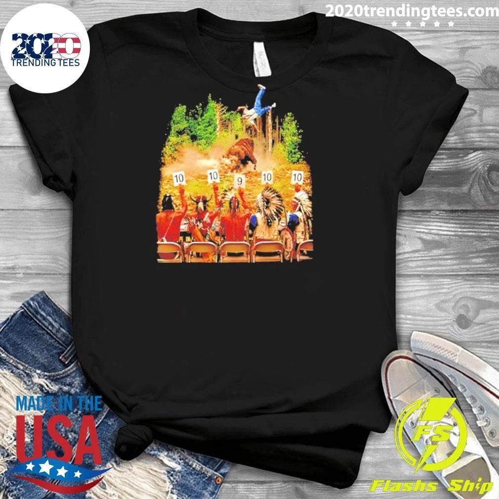 Bison Incident Rodeo Judge Shirt
