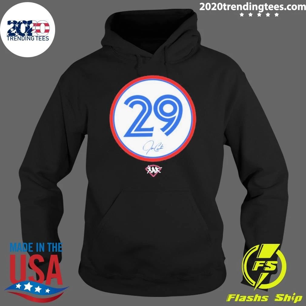 Joe Carter 29 Number Circle Signature Shirt