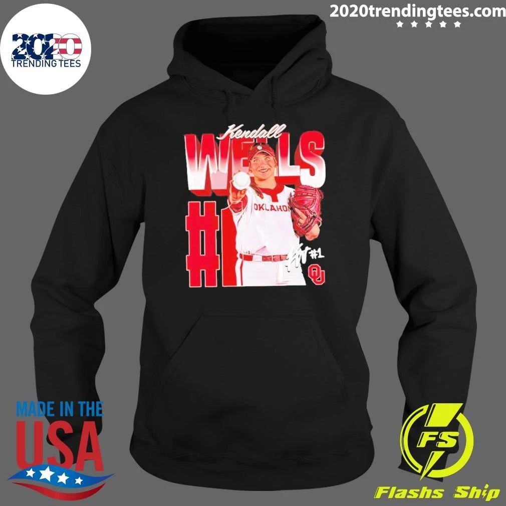 Kendall Wells Oklahoma Sooners Softball Player Shirt