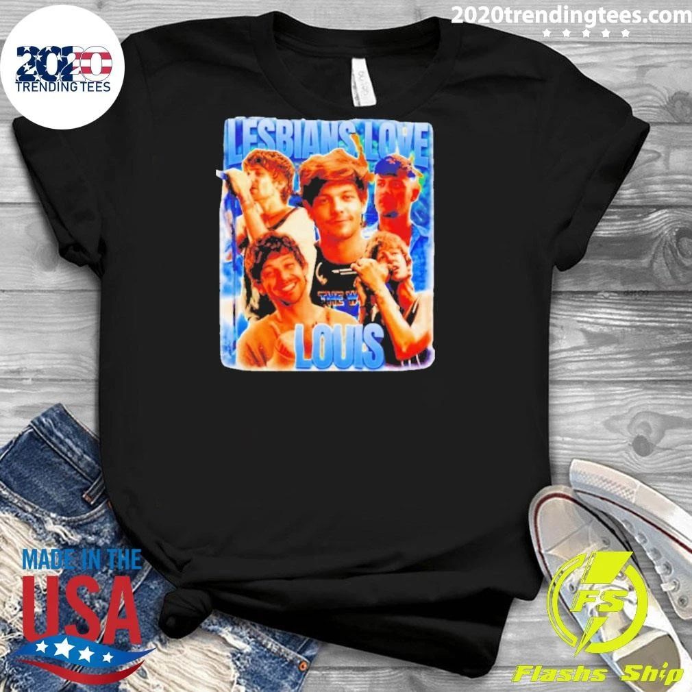 Lesbians Love Louis One Direction Louis Tomlinson Shirt