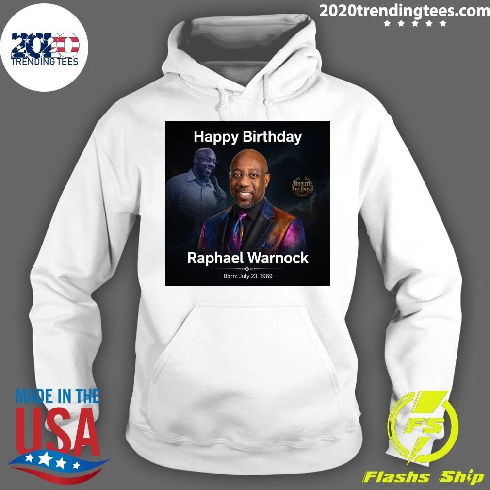Happy 56th Birthday to the incredible Raphael Warnock Shirt