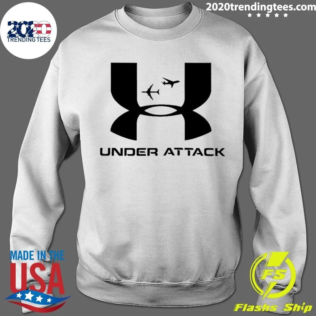 Under Attack Airplanes Parody Satire Airplane Shirt